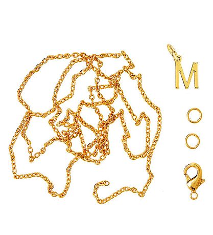 Me&My BOX Halskæde m. Bogstav - W - Guldbelagt Me&My BOX Halskæde m. Bogstav - W - Guldbelagt