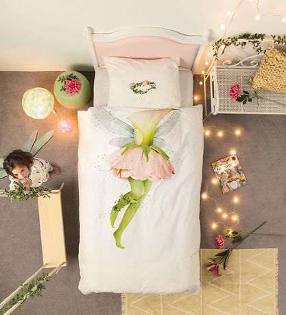 Snurk Sengetøj - Junior - Hvid m. Fe Snurk Sengetøj - Junior - Hvid m. Fe