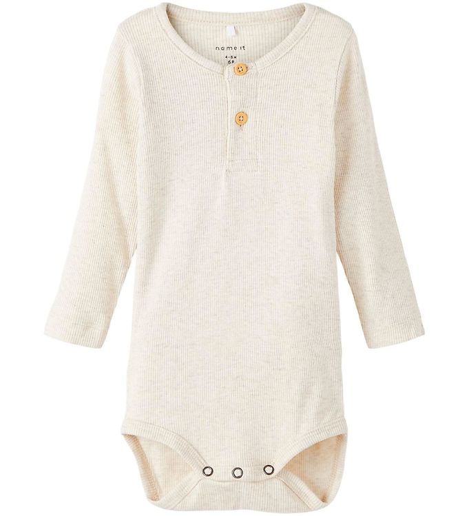 Name It Body l/æ - Rib - Noos - NbmKab - Peyote Melange billede