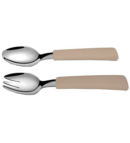 That's Mine Lepel/Vork - Metal/Silicone - Aarde Brown That's Mine Lepel/Vork - Metal/Silicone - Aarde Brown