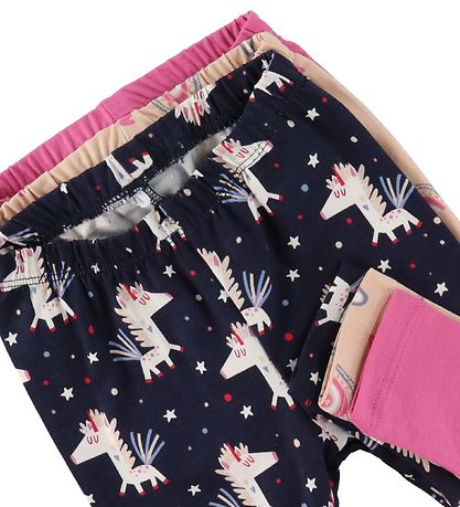Name It Leggings - NbfDidina - 3-pak - Ibis Rose