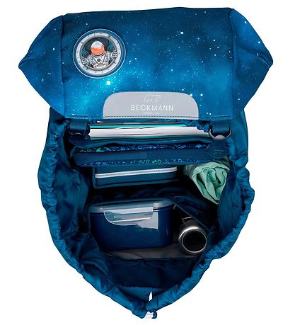 Beckmann Skoletaske - Classic Maxi - Space Mission Beckmann Skoletaske - Classic Maxi - Space Mission