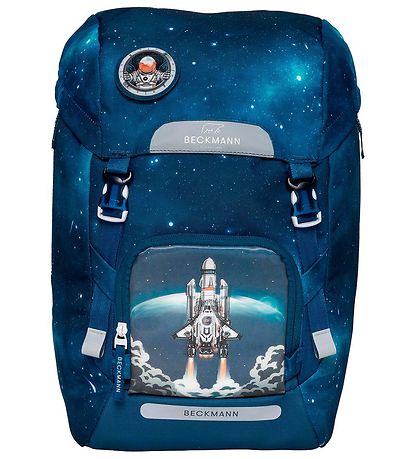 Beckmann Skoletaske - Classic Maxi - Space Mission Beckmann Skoletaske - Classic Maxi - Space Mission