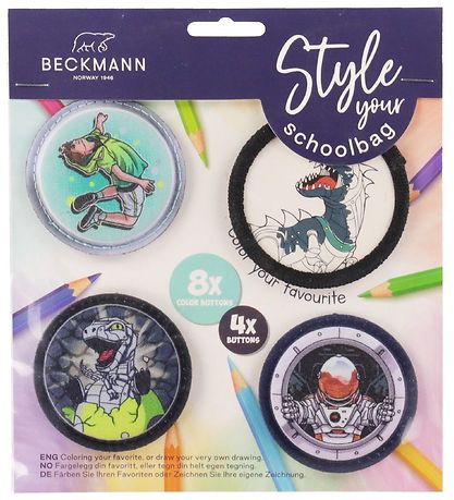 Beckmann Velcromærker - Sort