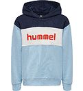 Hummel Hoodie - hmlMorten - Airy Blue