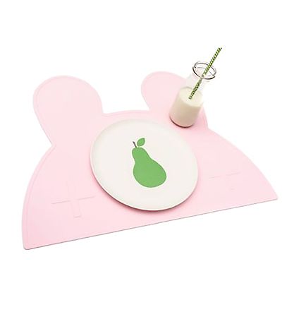 We Might Be Tiny Dækkeserviet - Kanin - Silikone - Powder Pink
