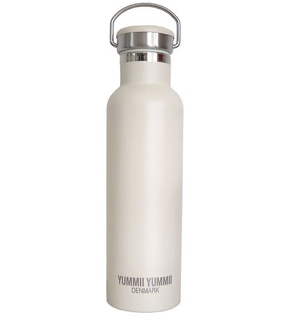 Yummii Yummii Thermoflasche - 600 ml - Edelstahl - Pearl White