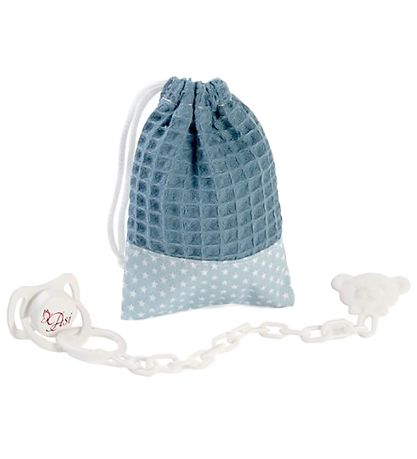 Asi Sut m. Opbevaringspose - Blå Asi Sut m. Opbevaringspose - Blå