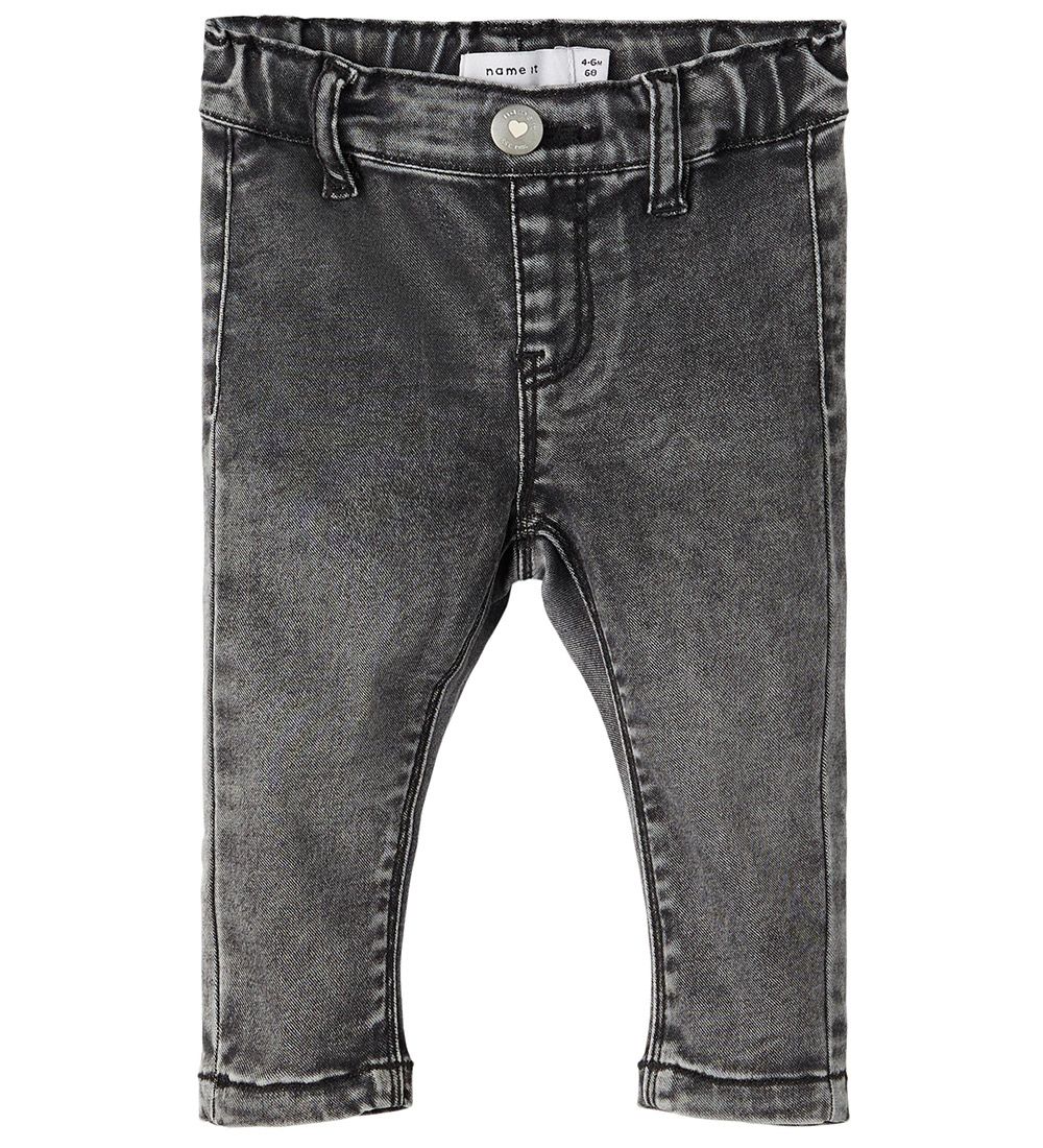 Name It Jeggings - NbfPolly - Dark Grey Denim - Name It - 50 - Jeans
