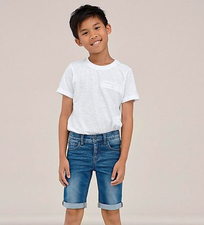 Name It Shorts - Denim - Noos - NkmTheo - Medium Blue Denim Name It Shorts - Denim - Noos - NkmTheo - Medium Blue Denim