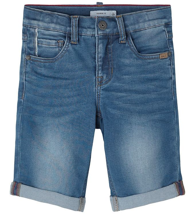 Name It NkmTheo Denim Shorts Noos - Medium Blue Denim
