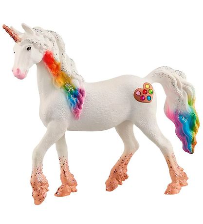 Schleich Bayala - Regnbueenhjørning Hingst - H: 11,5 cm 70725 Schleich Bayala - Regnbueenhjørning Hingst - H: 11,5 cm 70725