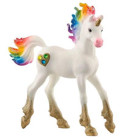 Schleich Bayala - Regnbueenhjørning Føl - H: 9,4 cm 70727 Schleich Bayala - Regnbueenhjørning Føl - H: 9,4 cm 70727