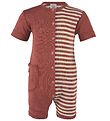 Engel Summer Romper - Wool/Silk - Copper/Natural