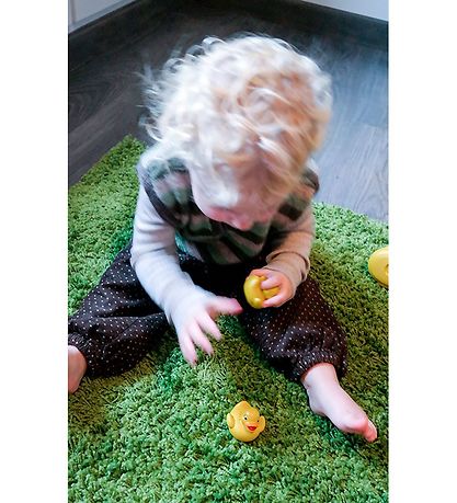 Green Rubber Toys Dyr - 3-pak - Badeænder