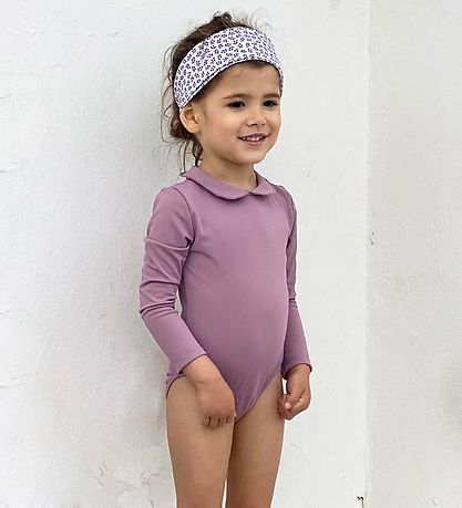 Petit Crabe Badedragt - UV50+ - Heather m. Krave