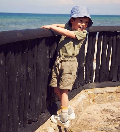 MP Bøllehat - UV50+ - Matti - Stone Blue