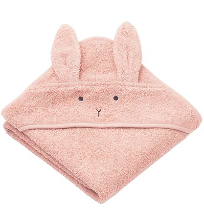 Liewood Babyhåndklæde - 70x70 cm - Albert - Rabbit Rose Liewood Babyhåndklæde - 70x70 cm - Albert - Rabbit Rose