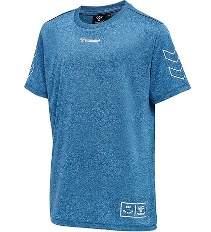 Hummel T-shirt - hmlMISTRAL - Vallarta Blue