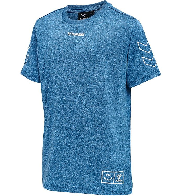 Hummel T-shirt - hmlMISTRAL - Vallarta Blue