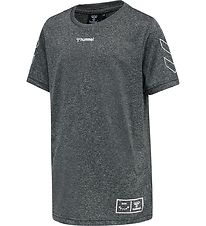Hummel T-shirt - hmlMISTRAL - Gråmeleret Hummel T-shirt - hmlMISTRAL - Gråmeleret