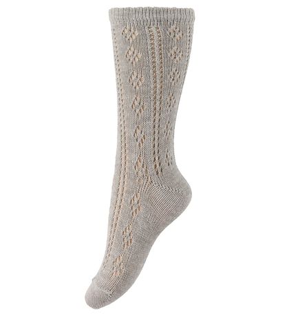 Minymo Socks - 2-Pack - Grey/Pink Minymo Socks - 2-Pack - Grey/Pink