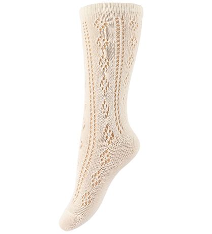 Minymo Socks - 2-Pack - Ivory/Navy