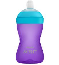 Philips Avent Kop m. Drikketud - 300 ml - Lilla/Blå Philips Avent Kop m. Drikketud - 300 ml - Lilla/Blå
