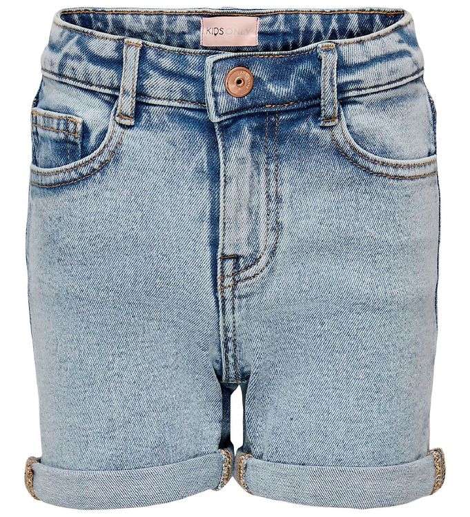 Kids Only Noos KogPhine Shorts - Light Blue Denim