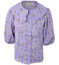Hound Skjorte - Flower - Lavender Hound Skjorte - Flower - Lavender
