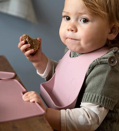 Sebra Silikone Hagesmæk - 2-pak - Blossom Pink Sebra Silikone Hagesmæk - 2-pak - Blossom Pink