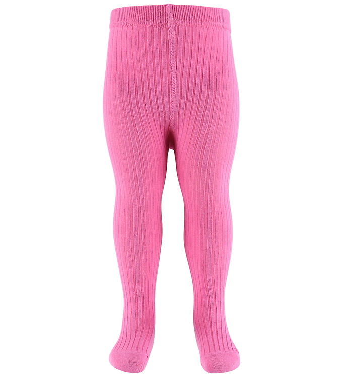 Melton Dusty Pink Strømpebukser Bomuld - Str. 1-3m 56/62cm