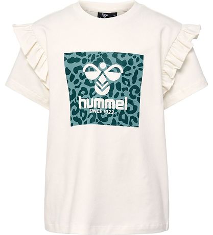 Hummel T-shirt - hmlFlowy - Marshmallow Hummel T-shirt - hmlFlowy - Marshmallow