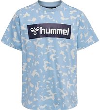 Hummel T-shirt - hmlCarter - Airy Blue Hummel T-shirt - hmlCarter - Airy Blue