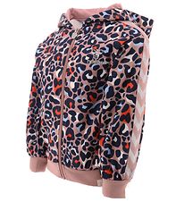 Hummel Cardigan - hmlLeonora Zip - Woodrose Hummel Cardigan - hmlLeonora Zip - Woodrose
