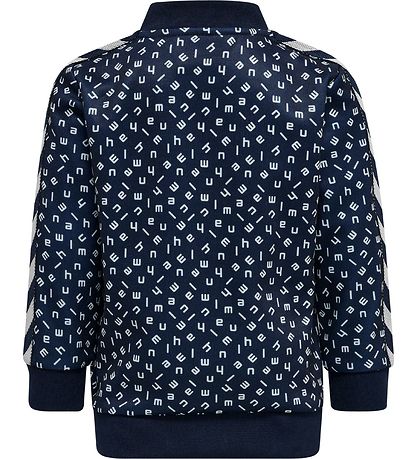 Hummel Cardigan - hmlTroy Zip - Black Iris Hummel Cardigan - hmlTroy Zip - Black Iris