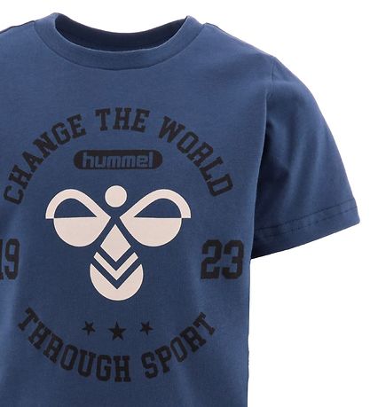 Hummel T-shirt - hmlKalle - Ensign Blue