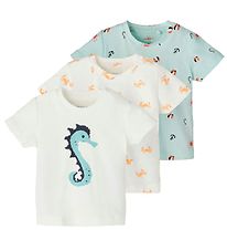 Name It T-shirt - NbmJoe - 3-pak - Glacier Name It T-shirt - NbmJoe - 3-pak - Glacier