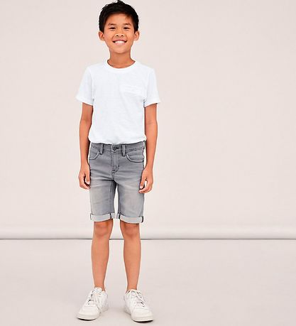 Name It Shorts - Noos - NkmSofus - Medium Grey Denim Name It Shorts - Noos - NkmSofus - Medium Grey Denim