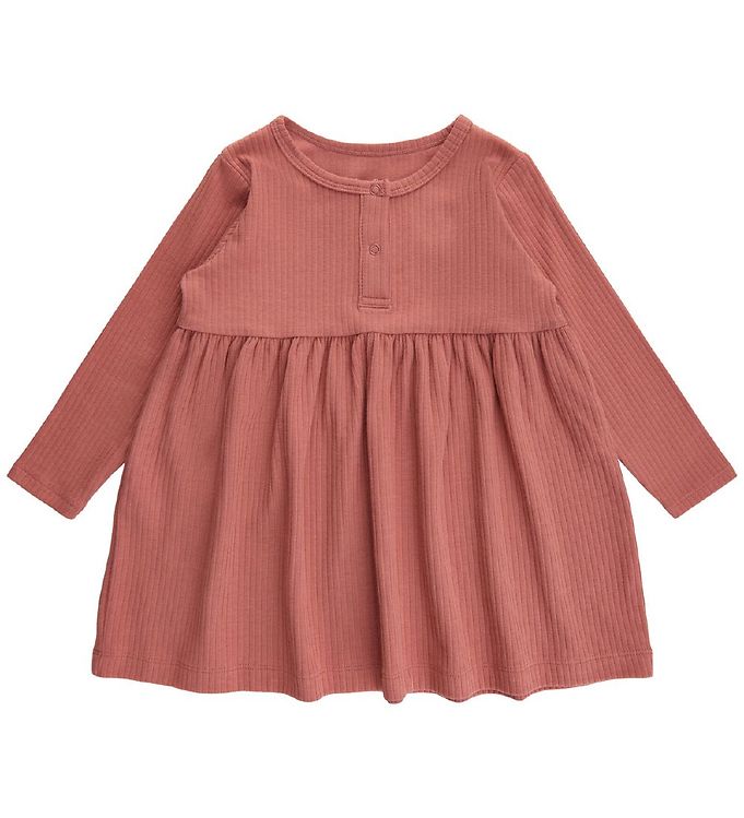 Soft Gallery Kjole - Rib - SGJenni - Brick Dust