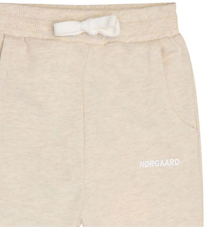 Mads Nørgaard Sweatpants - Pavo - Nature Melange