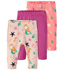 Name It Leggings - NbfOcean - 3-Pack - Peach Whip Name It Leggings - NbfOcean - 3-Pack - Peach Whip