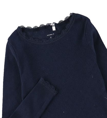 Name It Bluse - Noos - Rib - NkfLitte - Dark Sapphire Name It Bluse - Noos - Rib - NkfLitte - Dark Sapphire