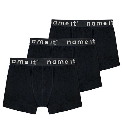 Name It Boxershorts - Noos - NkmBoxer - 3-pak - Sort Name It Boxershorts - Noos - NkmBoxer - 3-pak - Sort
