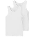 Name It Undertrøje - Noos -  NkmTank - 2-pak - Bright White