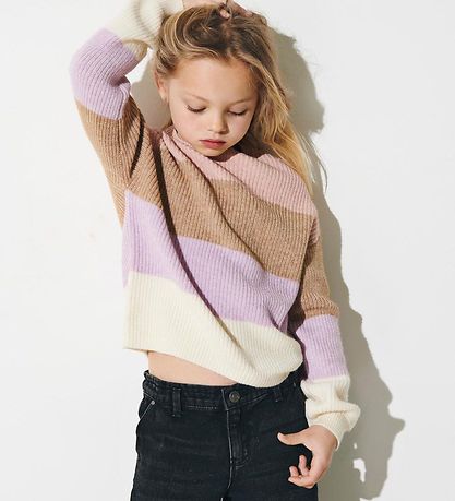 Kids Only Bluse - Strik - Noos - KogSandy - Sepia Rose Kids Only Bluse - Strik - Noos - KogSandy - Sepia Rose