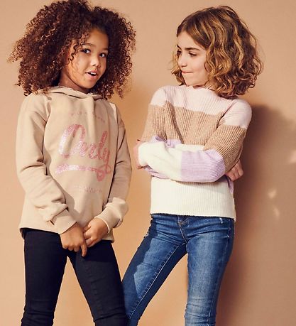 Kids Only Bluse - Strik - Noos - KogSandy - Sepia Rose Kids Only Bluse - Strik - Noos - KogSandy - Sepia Rose