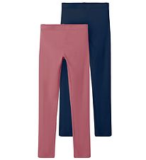 Name It Leggings - Noos - NkfVivian - 2-pak - Deco Rose Name It Leggings - Noos - NkfVivian - 2-pak - Deco Rose