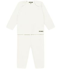Bonton Sæt - Fleecetrøje/Fleecebukser - Creme Bonton Sæt - Fleecetrøje/Fleecebukser - Creme