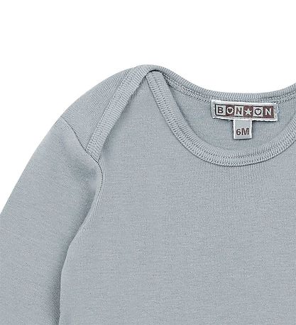 Bonton Bluse - Patina - Bleu Bonton Bluse - Patina - Bleu